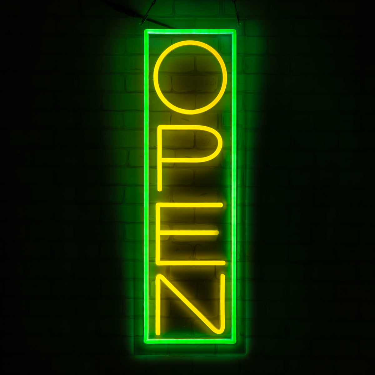 Vertical OPEN Neon